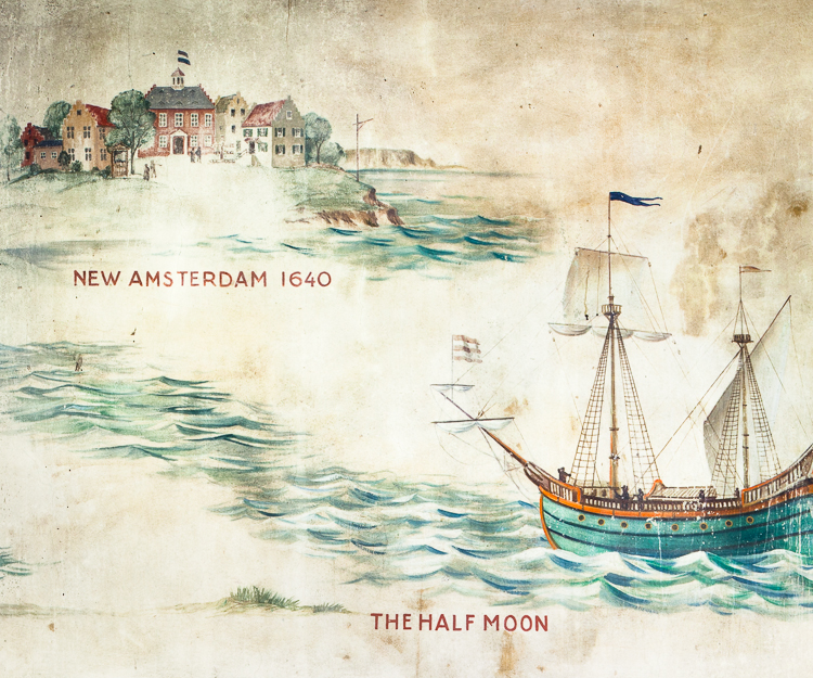 The Half Moon, a dutch vessel, founds New Netherland.